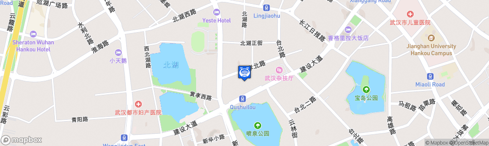 Static Map of Hankou Cultural Sports Centre