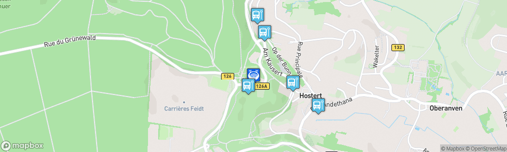 Static Map of Stade Jos Becker