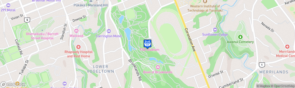 Static Map of TSB Stadium