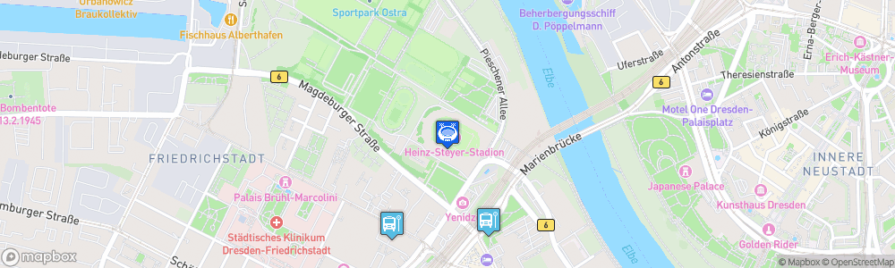 Static Map of Heinz-Steyer-Stadion