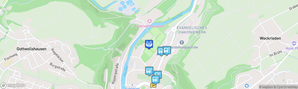 Static Map of Optima Sportpark