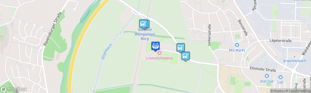 Static Map of Lindenhofstadion