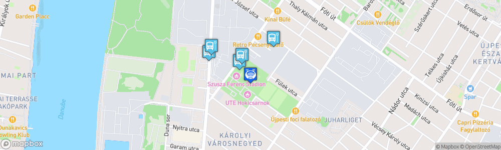 Static Map of Szusza Ferenc Stadion