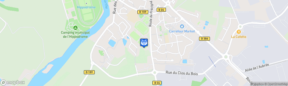 Static Map of Stade Rémy Lambert