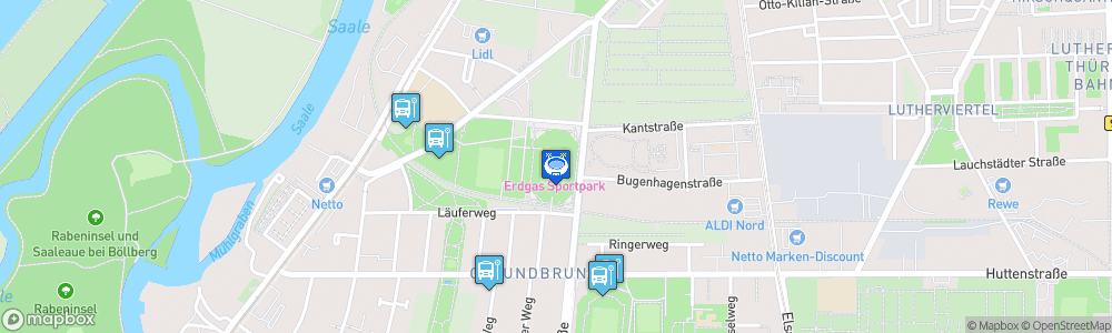 Static Map of Leuna Chemie Stadion