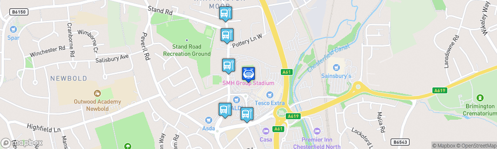 Static Map of SMH Group Stadium