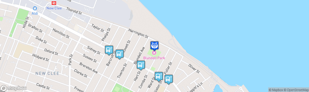 Static Map of Blundell Park