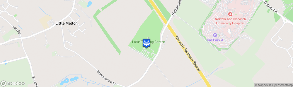 Static Map of Lotus Training Centre