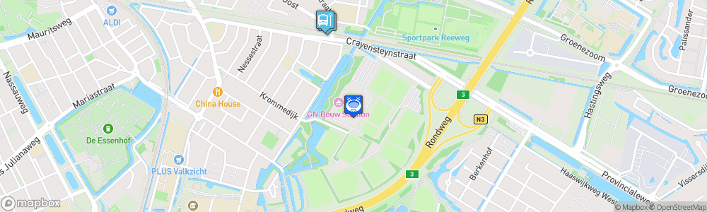 Static Map of Riwal Hoogwerkers Stadion