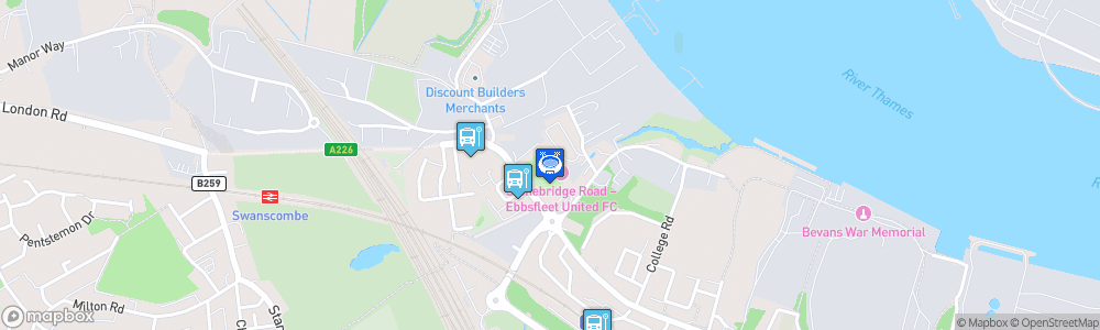 Static Map of Stonebridge Road