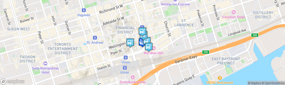 Static Map of Temple de la Renommée du Hockey