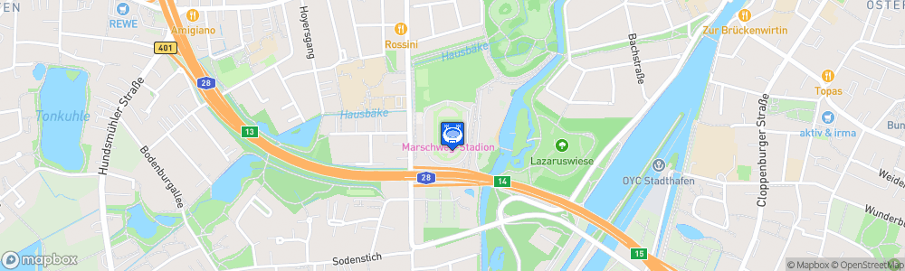 Static Map of Marschweg-Stadion