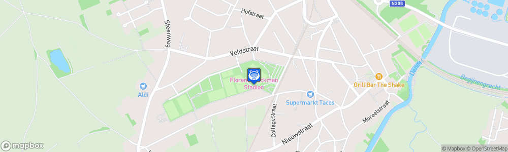 Static Map of Van Roystadion