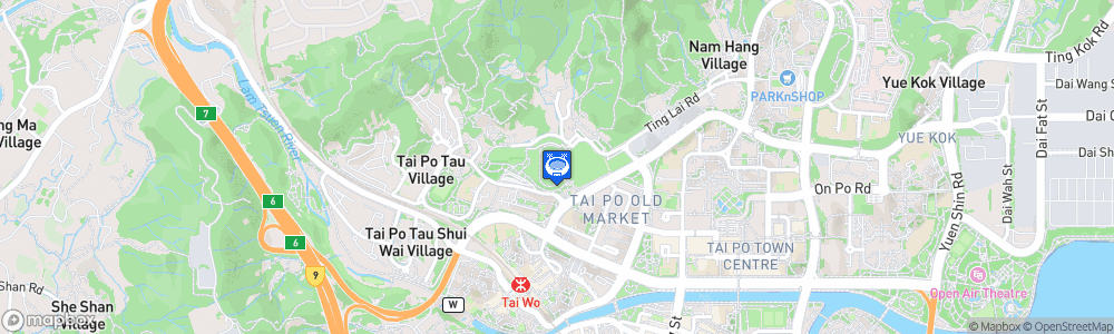 Static Map of Tai Po Sports Ground