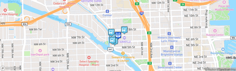 Static Map of Miami Freedom Park