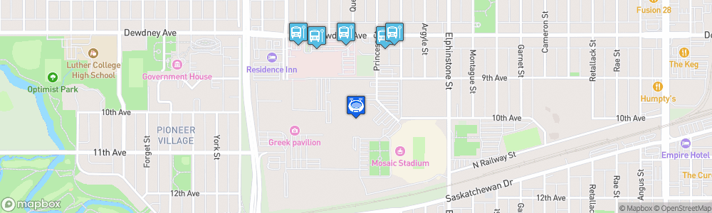 Static Map of Co-Operators Centre