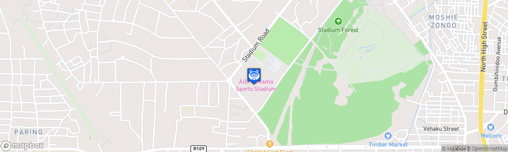 Static Map of Tamale Sports Stadium