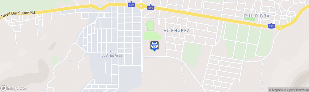 Static Map of Dibba Stadium