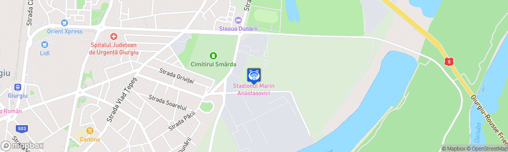 Static Map of Stadionul Marin Anastasovici
