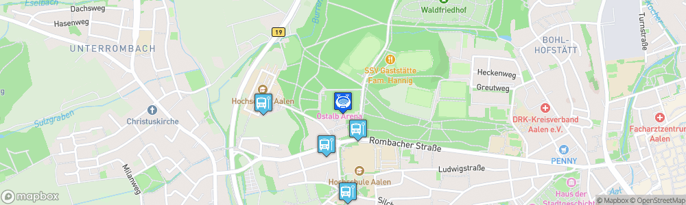 Static Map of Städtisches Waldstadion