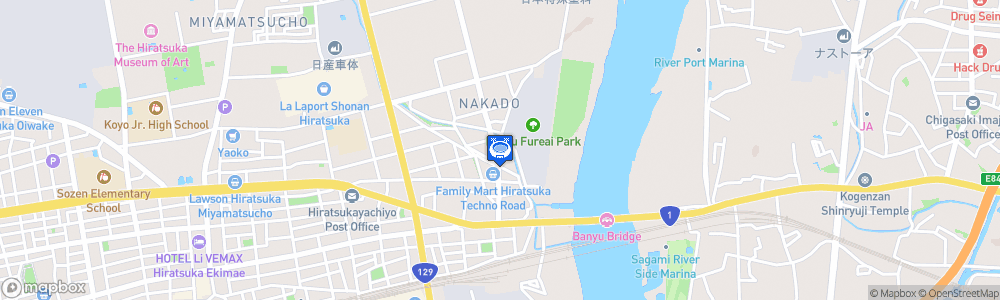 Static Map of Shin Stadium