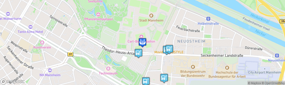 Static Map of Carl-Benz-Stadion