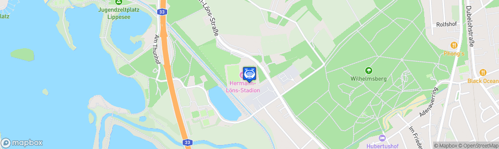 Static Map of Hermann-Löns-Stadion