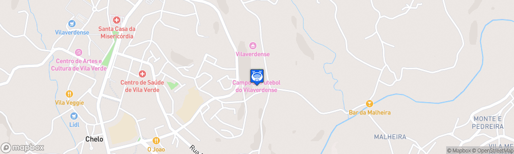 Static Map of Campo Cruz do Reguengo