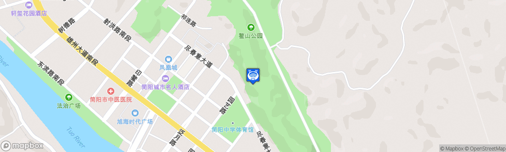 Static Map of Chengdu Tianfu Circuit