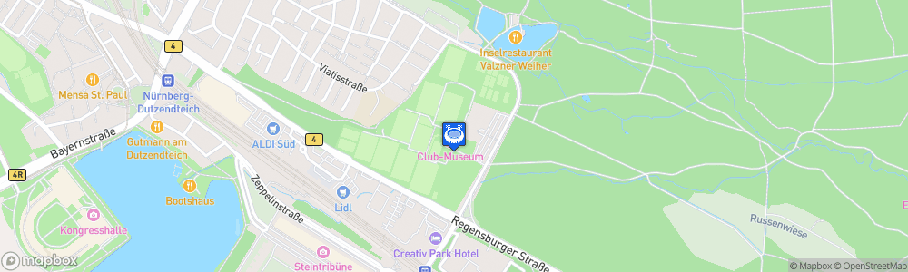 Static Map of Sportpark Valznerweiher