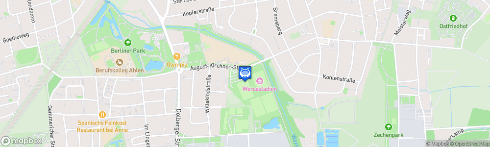 Static Map of Wersestadion