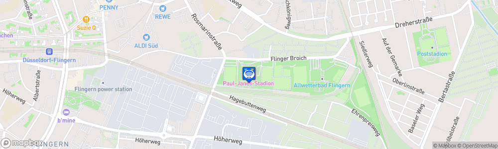 Static Map of Paul-Janes-Stadion