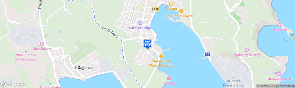 Static Map of Marsaxlokk Football Ground