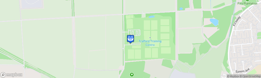 Static Map of Trafford Training Centre