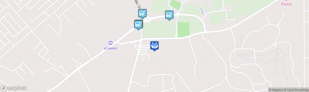 Static Map of Mohammed bin Rashid Stadium