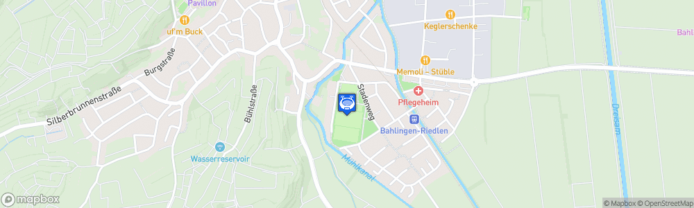 Static Map of Kaiserstuhlstadion