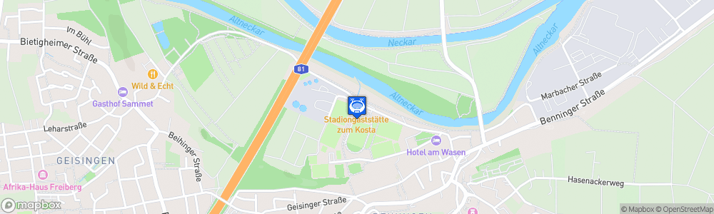 Static Map of Wasenstadion