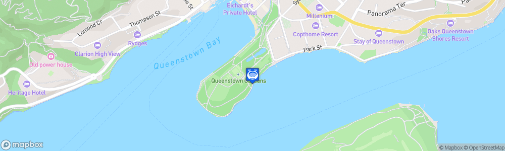 Static Map of Queenstown Ice Arena