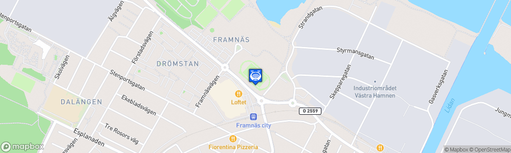 Static Map of Framnäs IP