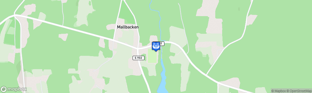 Static Map of Strandvallen Mallbacken