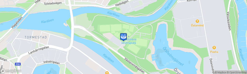 Static Map of Örsholmens IP