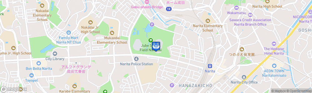 Static Map of SH Pureteku Playtech Stadium