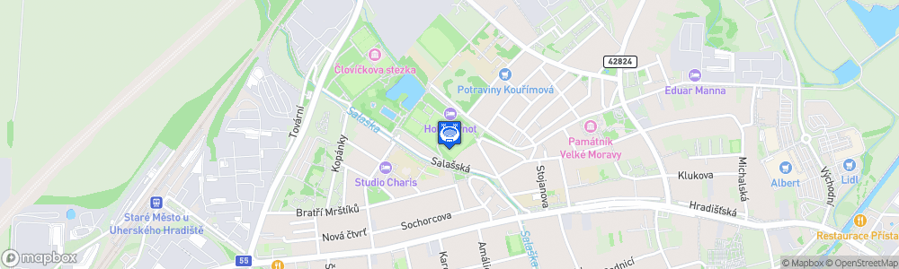 Static Map of Stadion Širůch