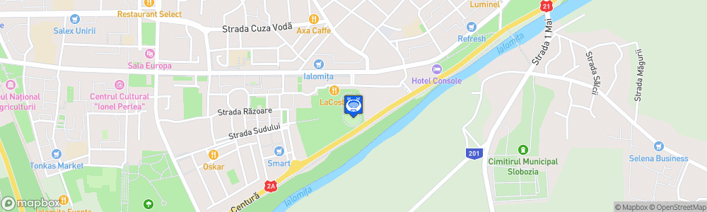 Static Map of Stadionul 1 Mai, Slobozia