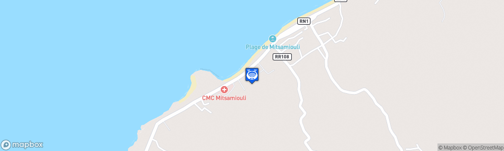 Static Map of Stade international Saïd Mohamed Cheikh