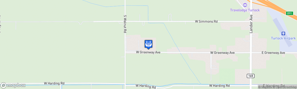 Static Map of Academica Soccer Fields