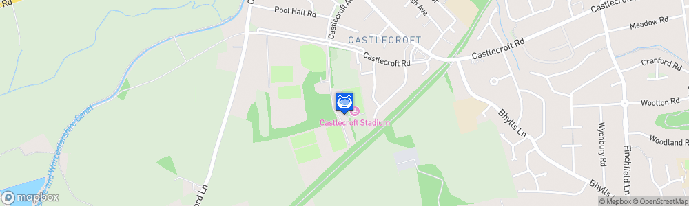 Static Map of Prestige Midlands Arena