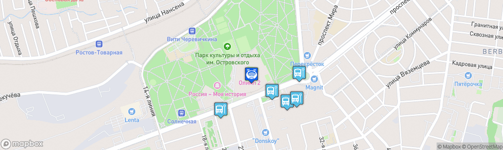 Static Map of Stadion Olimp - 2