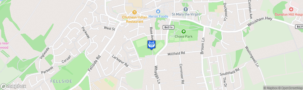Static Map of The Glebe Ground