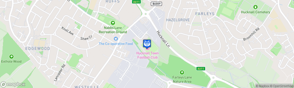 Static Map of RM Stadium